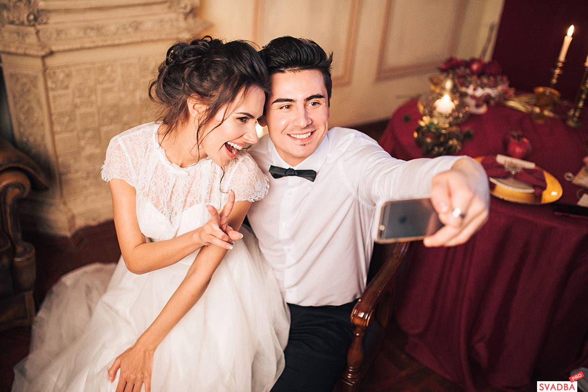 Wedding in Marsala color